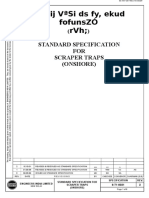 Ldjsij V Si Ds Fy, Ekud Fofunszó RVH : Standard Specification For Scraper Traps (Onshore)