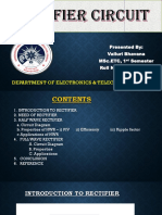 Department of Electronics & Telecommunication: Presented By: Valluri Bhavana MSC - Etc, 1 Semester Roll No: Pg19Etc-002