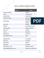 Base de Datos Industria y Comercio Regimen Simplif