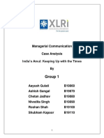 Group 1 BM B Amul Assignment