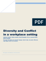 Diversity and Conflict in A Workplace Se