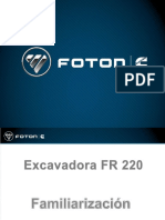 Excavadora Foton