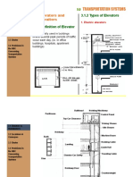 Transportation Systems Transportation Systems: 3.1.2 Types of Elevators