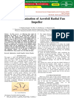 Design Optimization of Aerofoil Radial Fan Impeller IJERTCON072