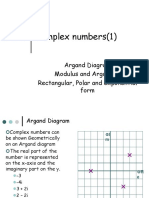 Complex Numbers 2 Modulus Argument and Polar Form