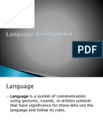 Language Development