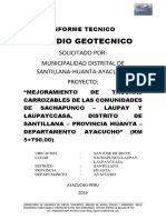 Estudio Geotecnico