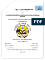 Summer Internship Report: Investor'S Perception Towards Mutual Funds