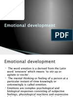 Emotional Development