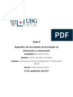 Matriz FODA UDG