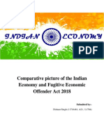 Comparative Picture of The Indian Economy and Fugitive Economic Offender Act 2018