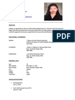 Sample Resume RPV