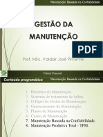 Manutenção - Aula 07 - Manutenção Baseada Na Confiabilidade