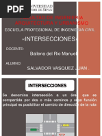 Intersecciones Caminos