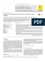 Properties of Metakaolin Based Geopolymer Incorporating Calcium Carbonate (Aboulayt-2017)