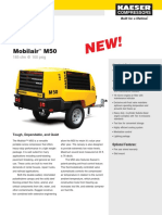 Mobilair M50: 185 CFM at 100 Psig