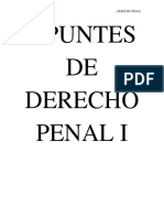 Apuntes Derecho Penal I