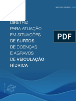 Surtos de Doenças e Agravos de Veiculação Hídrica 2018