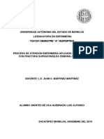 Proceso Atención Enfermería Fractura de Fémur