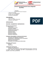 Estructura Del Proyecto PNFA