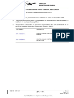 Effectivity: Aircraft With Electromechanical Gust Lock: Control-Column Position Switch - Removal/Installation