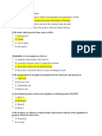 Community Dentistry Mcqs