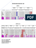 Structura Anului Şcolar 2019 - 2020