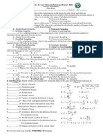 Grade 11 Final Stat and Prob - Sy2019-2020.Final Exam