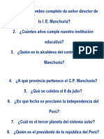 Preguntas para Eleccion de Miss 2019