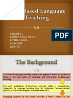 Task-Based Language Teaching