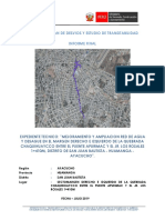 17.17. - Estudio de Transito Plan Desvio