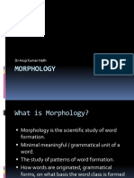 Morphology: DR Arup Kumar Nath