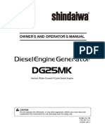 Owner S and Operator S Manual: Vertical, Water-Cooled 4-Cycle Diesel Engine