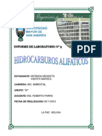 Informe Hid Aromaticos y Pre Informe