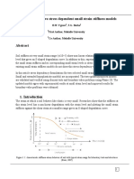 Enhancement of Two Stress Dependent Small Strain Stiffness Models - Odt