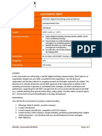 MKG203 Assessment3 IndividualDMCPlan Module 6