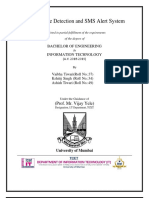 Gas Leakage Detection and SMS Alert System SNL