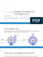 Modal Analysis of Impeller of A Centrifugal Pump - Midsem