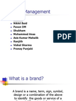 Brand Mgt.-1