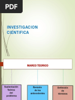 Diapositivas Marco Terico en La Investigacion