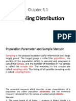 15chap 3.1 Sampling Distribution