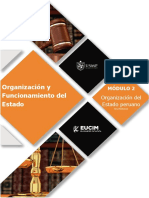 Organización y Funcionamiento Del Estado