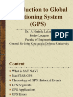 3.1 Introduction To Global Positioning System Gps