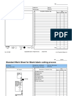 Standard Work Example Form