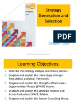 Strategy Generation and Selection: Chapter Eight