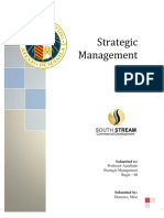 Strategic Management Paper 