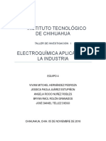 Electroquimica en La Industria