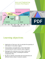 Materials Science and Engineering.: Session 9 - The Eutectic Phase Diagrams