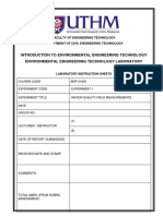 Introduction To Environmental Engineering Technology Environmental Engineering Technology Laboratory