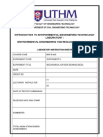 Introduction To Environmental Engineering Technology Laboratory / Environmental Engineering Technology Laboratory